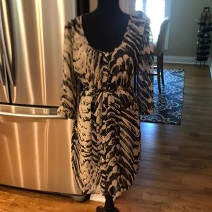 Gorgeous Black and White EXPRESS Dress